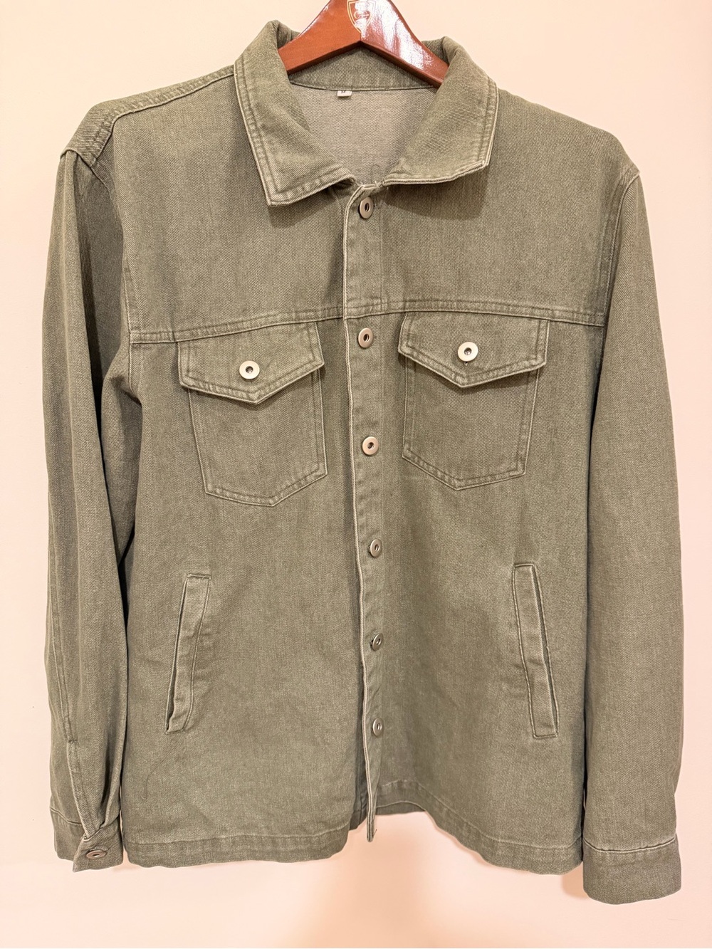 Classic Men's Olive Utility Jacket